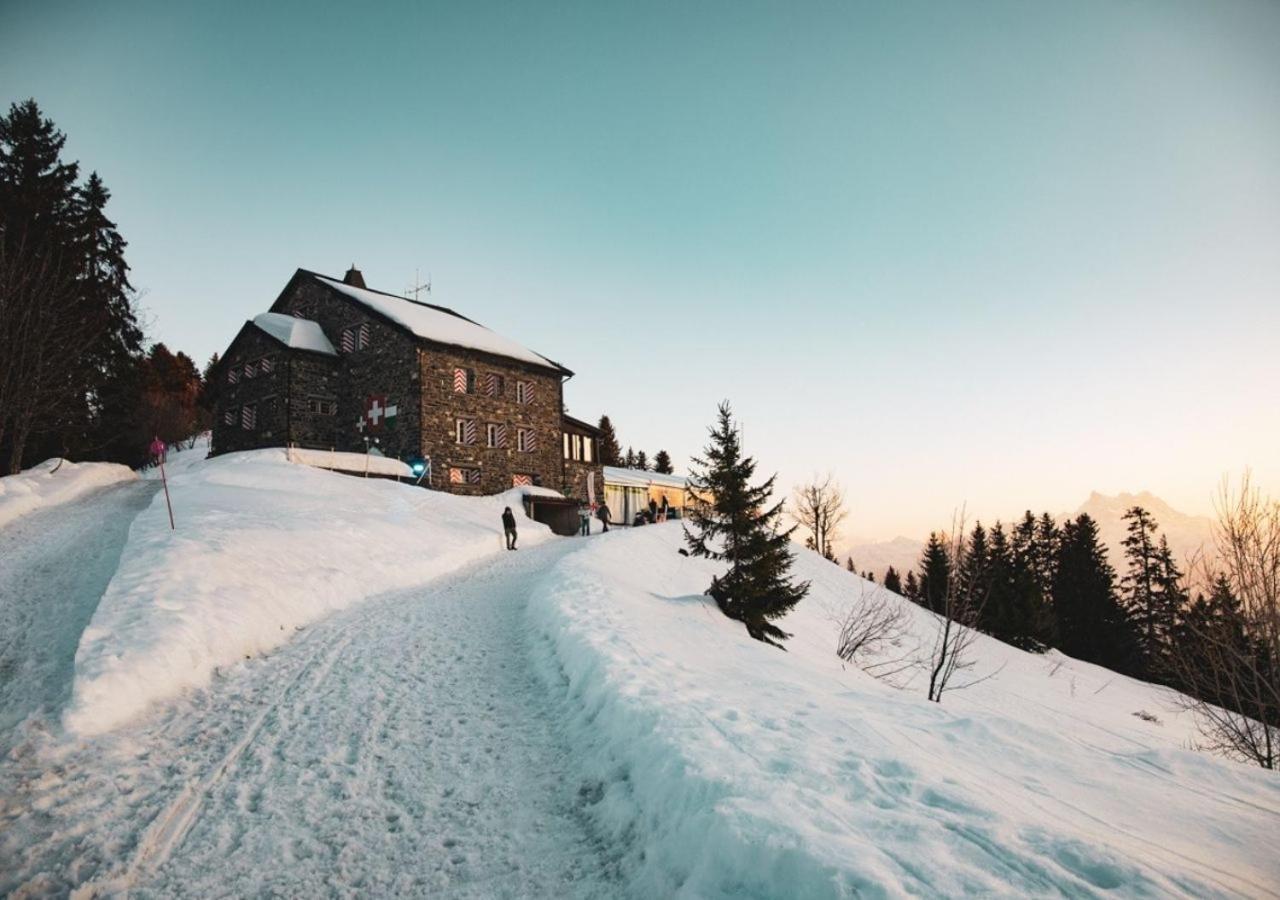 Maison De Montagne De Bretaye Acces Par Le Train Arret Bouquetin Вилар сюр Олон Екстериор снимка
